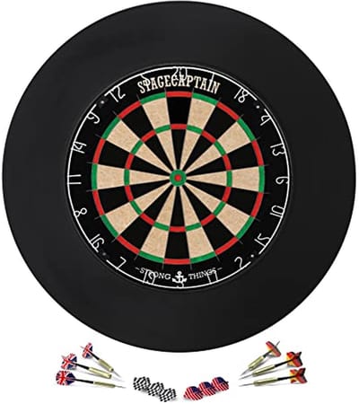 Dartbord Set - Professioneel Dartbord - Darts Spelen - Draaibare Nummerring - 45 cm Diameter - Multi