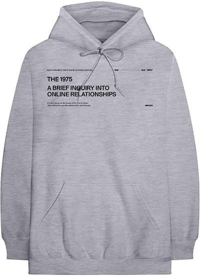 The 1975 - ABIIOR Version 2. Hoodie/trui - L - Grijs