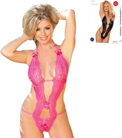 Kinky Pleasure Erotische Lingerie set Roze KPL03