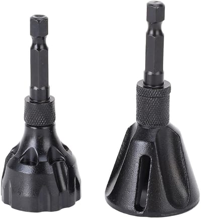 Efficiënte Burr Verwijderaar met Carbide Bladen, 2 Stuks Deburring en Externe Chamfer Tool voor Precisie Reparaties en Metaalbewerking