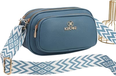 Bovista Schoudertas - Dames - Heren - Crossbodytassen - Slingbag - Bag - Nektas - Nektasje - Messenger - Crossbody - Blauw