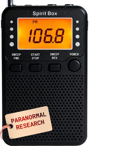 Spirit Box voor Spookjacht -Geavanceerd Model van Spirit Store met FM/AM en Snelle Sweep Rate