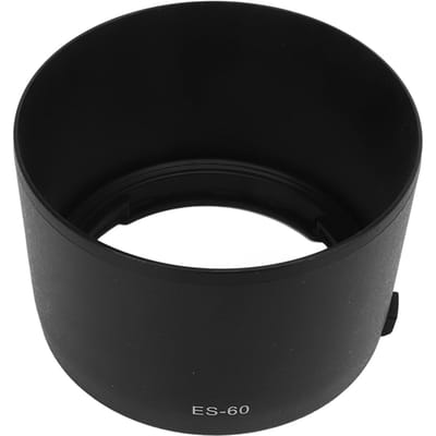 Zwarte Camera Lenskap Cirkelvormige Zonnekap Omkeerbare Bajonet Lenskap Schaduw voor EF M Lenzen 32mm black