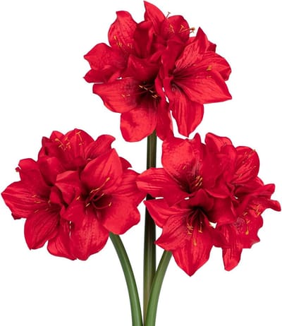 Omgoods - Set van 3 Kunstbloemen voor Binnen- en Buitendecoratie
