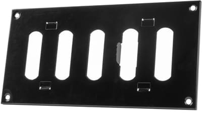 Verstelbaar Metaal Ventilatierooster 20,3 cm x 10,2 cm - Luchttoevoer Wandventilatie voor Verwarming en Koeling