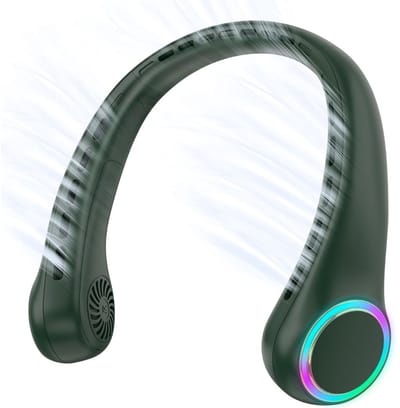 DYNA® Nek Ventilator - Hals Ventilator - Mini Ventilator - 3 Standen - Lichtroze - 6cm x 21cm x 21cm