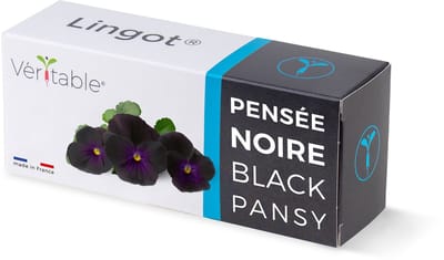 Véritable® Lingot® BLACK PANSY -  Zwarte VIOOLTJES navulling voor alle Véritable® binnenmoestuin-toestellen