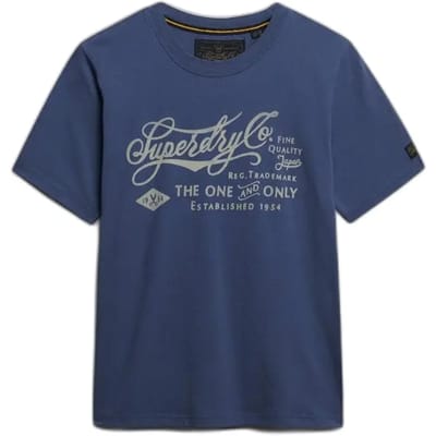 Dames-T-shirt Superdry Industry Worker