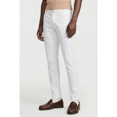 Dstrezzed Ds-lancaster Summer Chino White Size: W33L32 | Chinos Outlet | Heren | Wit