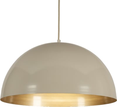 Lumidora Hanglamp 75050 - EASTON - E27 - Beige - Zand - Metaal - ⌀ 50 cm
