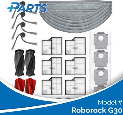 Roborock G30 Onderhoudsset (Plus.Parts® alternatief voor 8.02.0403)