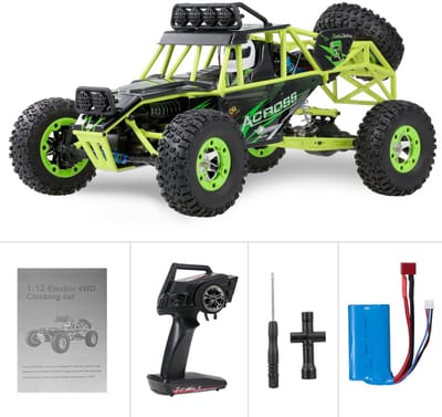 50 km/u hogesnelheids RC-auto 1/12 2.4G 4WD offroad auto RC crawler
