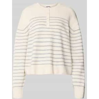 Relaxed fit trui in brei-look