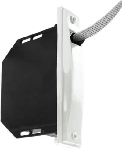 Rolluikwikkelaar - Lintoprol - Inbouw - Draaischarnier - 14mm lint - Wit
