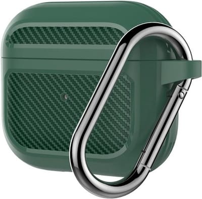 By Qubix - AirPods 3 hoesje - TPU - Shock series - Groen
