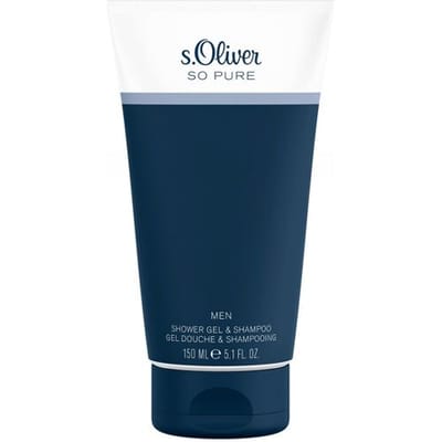 S Oliver So pure men showergel & shampoo 150 Milliliter
