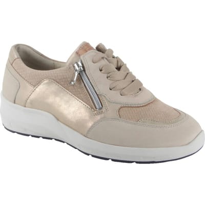 Waldlaufer 831004-500-698 dames veterschoenen sportief maat 38,5 (5,5) beige