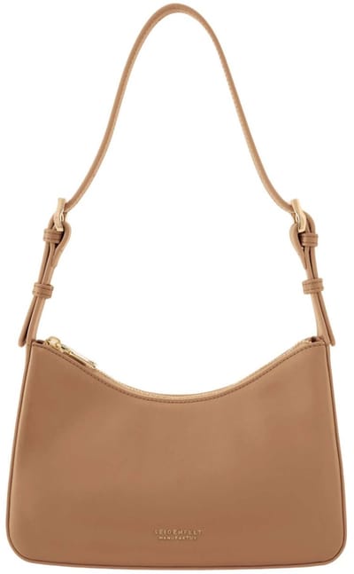 SEIDENFELT MANUFAKTUR schoudertas Arvaja Shoulderbag Toffee Lichtbruin