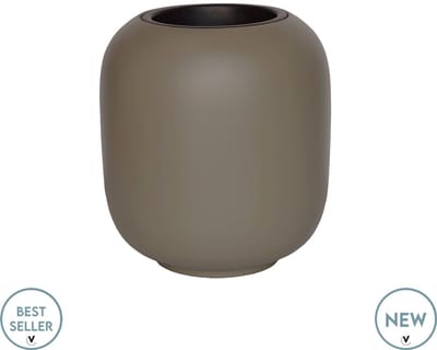 Pot Lampang taupe Ø33 x H36.5 cm