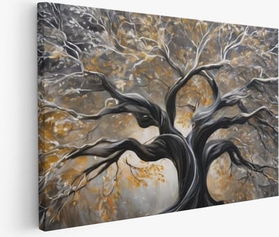 Saammp Muurcirkel Hout - Leeuwen - Zonsondergang - Oranje - Natuur - Dieren - Ø 80 - Wandcirkel - Wanddecoratie Cirkel - muurdecoratie Woonkamer - Slaapkamer decoratie - Rond Schilderij