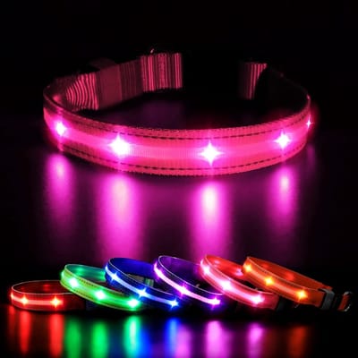 Lichtgevende Hondenhalsband – LED Halsband – Honden Halsband - honden benodigdheden accessoire
