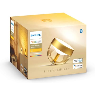Philips Hue Iris tafellamp - wit en gekleurd licht - goud