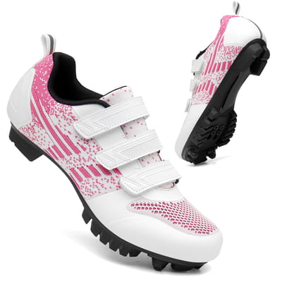 Schoenplaatjes Dames Mountain Road Wielerschoenen Heren MTB Zelfvergrendelende Snelheid Fiets Sneakers Spd Fietsschoenen Racefietsschoenen 48 gray