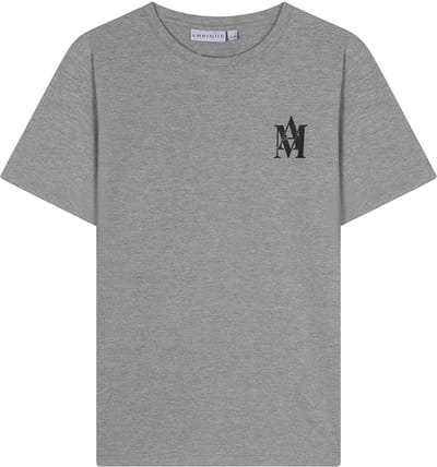 AMBIQUE - Glenn T-Shirt - 136 Grey melange - Maat 146/152