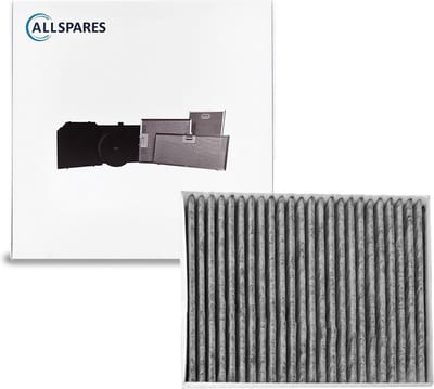 AllSpares Long Life Koolstoffilter geschikt voor Oranier P220 (220x220x50mm)