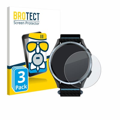 BROTECT - Screenprotector voor Garmin Approach J1 - Folie Beschermfolie Beschermglas matte 3 Stuks