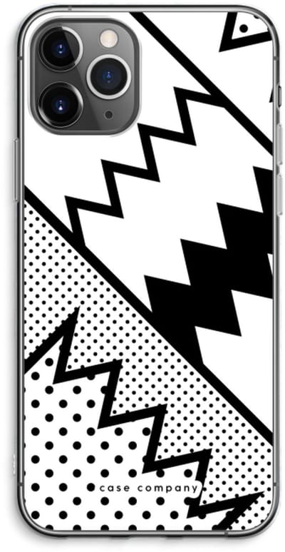 Case Company® - Hoesje geschikt voor iPhone 11 Pro Max hoesje - Pop Art #5 - Soft Cover Telefoonhoesje - Bescherming aan alle Kanten en Schermrand
