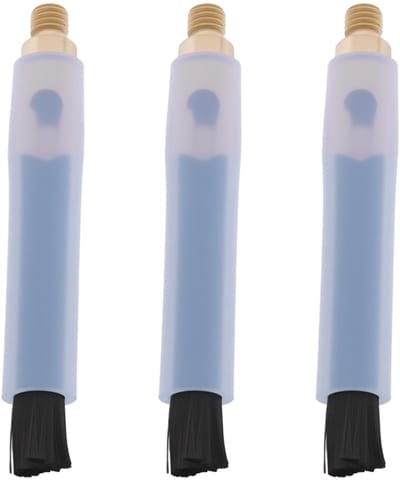NTHProducts - M8 Copper Head Weld Brushes - Professionele reinigingsborstels - 3 stuks - Voor lassen en polijsten - Hoogwaardige kwaliteit - Geschikt v...