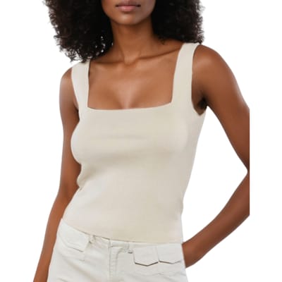Goa Goa Vrouwen Top Knit Orla in kostuums Beige Elegant 15204049/443