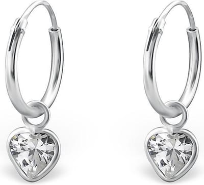 Montebello Oorbellen Adel - 925 Zilver E-Coating - Hart - ∅10mm