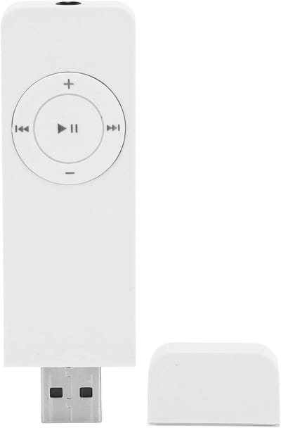 MP3 Speler - Digitale Audiomuziekspeler - Muziek Luisteren - Lossless Geluidskwaliteit - 64 GB - Wit