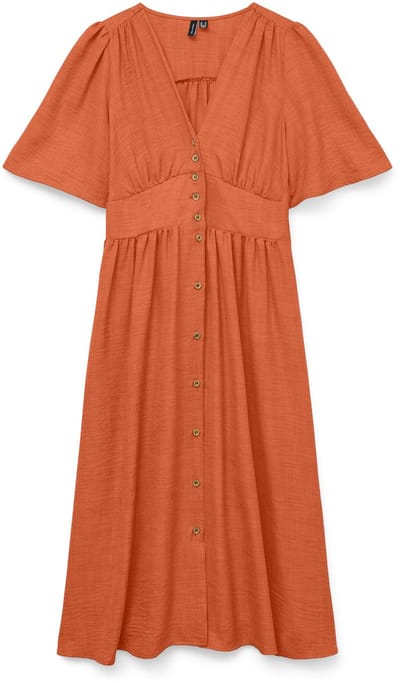 VERO MODA - VMMELANEY 2/4 BLK DRESS WVN NOOS - Dames - Mini jurken