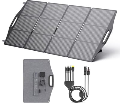 Opvouwbaar 200W Zonnepaneel met 5 Verbindingstypen voor Draagbare Energie Stations