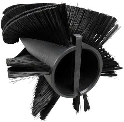 Veegroller - Machinebezem - Efficiënt Reinigen - Spiraalbekleding - 860 mm breed - Zwart