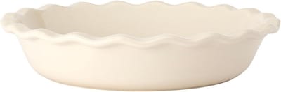 Taartvorm - Bakvorm rond - Zelf bakken - Hoge temperatuur keramiek - 26cm - Aardetint