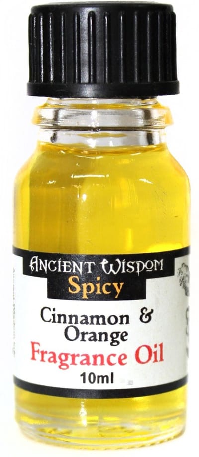Geurolie voor Aroma Diffuser - Kaneel & Sinaasappel - 10ml - Aroma Olie - Huisparfum - Geurverspreider - Geuroliën