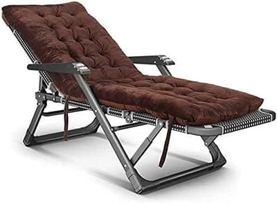 Loungestoel Opvouwbaar - Relax Fauteuil - Buiten Ontspannen - Verstelbare Rugleuning - Max 400 Pond - Effenn