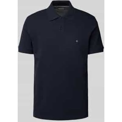 Poloshirt met logostitching
