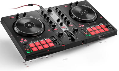 YOR® DJ Controller - DJ - Controller - Zwart - ‎‎50cm x 50cm x 28cm; 2.59 kg