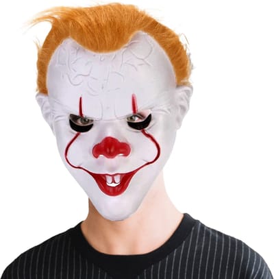 Halloween Masker - Killer Clown Masker - Halloween Kostuum / Costume - Volwassenen - Enge Verkleedkleding Volwassenen