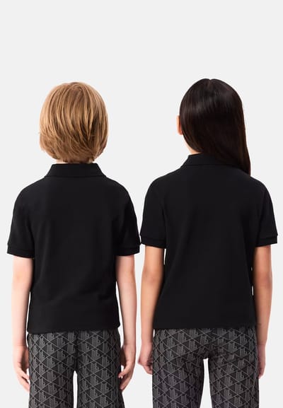 Polo Lacoste Kids Lcb Non Organic Petit Pique Noir-Maat 110