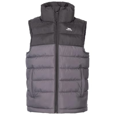 Trespass Oskar Gilet - Kindergilet Zwart 5/6 - XXL