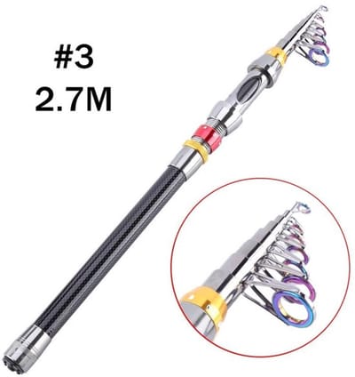 Dailygoody - Telescopische Hengel - Draagbare Hengel - Intrekbaar en