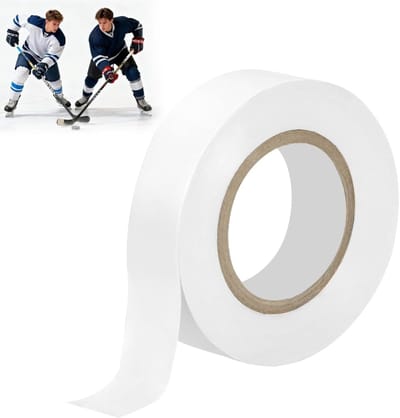 Finishing Tape 18mm x 20m voor Sportuitrusting, Makkelijk te Scheuren Overgrip Tape voor Hockey, Tennis, Golf en Meer