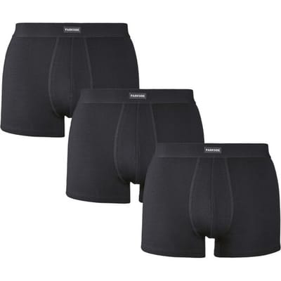 PARKSIDE Set van 3 heren boxers (Zwart, S)
