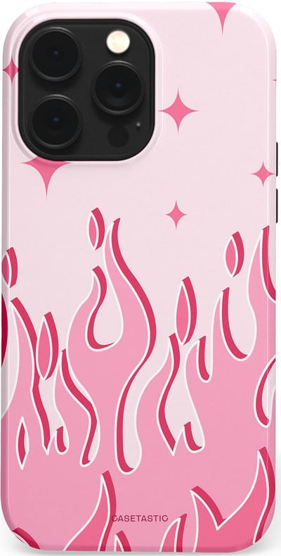 Casetastic Hoesje Geschikt voor Apple iPhone 14 Pro Max Magsafe - Stijlvolle Beschermende Duo-layer Case - Twinkelvuur
